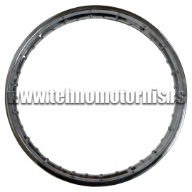 Metalni obruč točka 1,4x18  50-52mm crni
