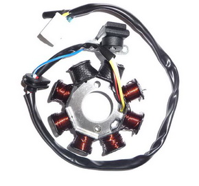 Stator 8 namotaja (6+2) GY6 50cc  (SD-A014 2010-2)