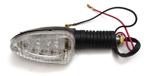 Migavac SY0227 LED beli/crna pozadina Skuter (veliki)