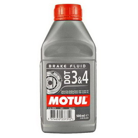 Brake fluid DOT 3&4 500ml