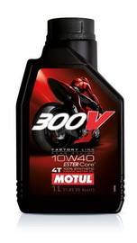 Moto ulje 300V 4T 10W40 Road Racing, pakovanje 4 L