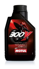 Moto ulje 300V 4T 15W50  Road Racing pakovanje 4L