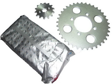 Set (lančanici i lanac) ATV/QUAD,420-102L 420/37z/14z