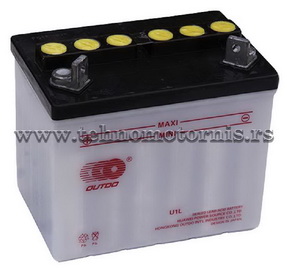 VRLA baterije U1L-9 (MF) za travokosačice 12V 24Ah (195x130x183)mm  7,50kg