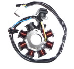 Stator 8 namotaja (6+2) GY6 50cc  (SD-A014 2010-2)