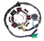 Stator 8 namotaja  (7+1) GY6 50/125/150cc (SD-A011 2010-5)